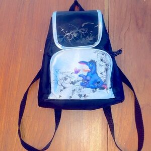 Vintage Eeyore Disney mini back pack
